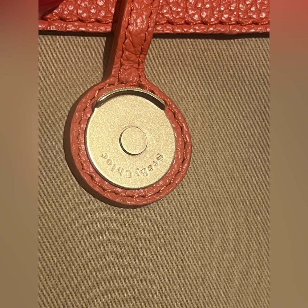SEE BY CHLOE • JOAN LADYLIKE CROSSBODY BAG • GIPSY ORANGE NWT - Picture 13 of 16